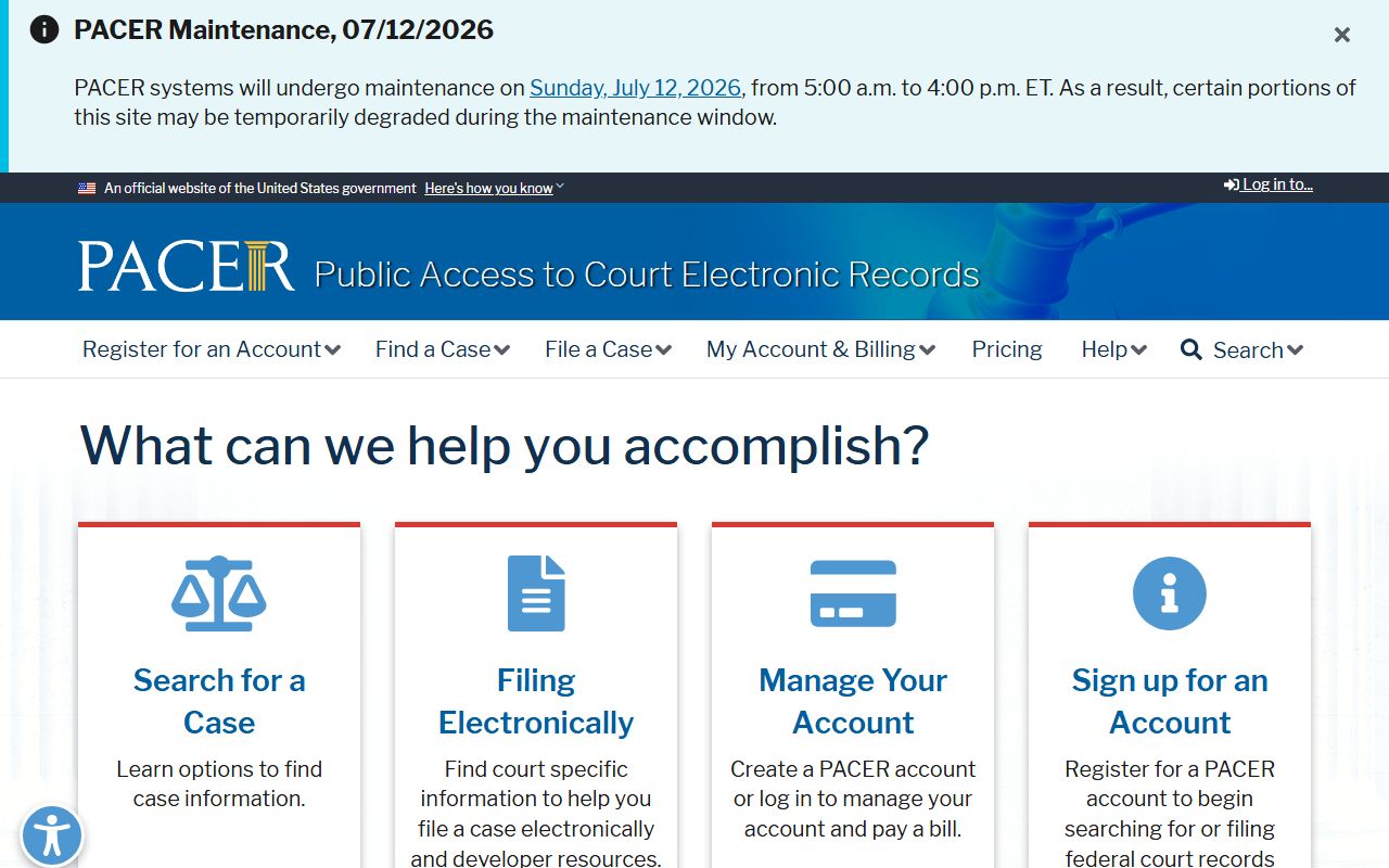 DeKalb County Superior Court records PACER federal distinction